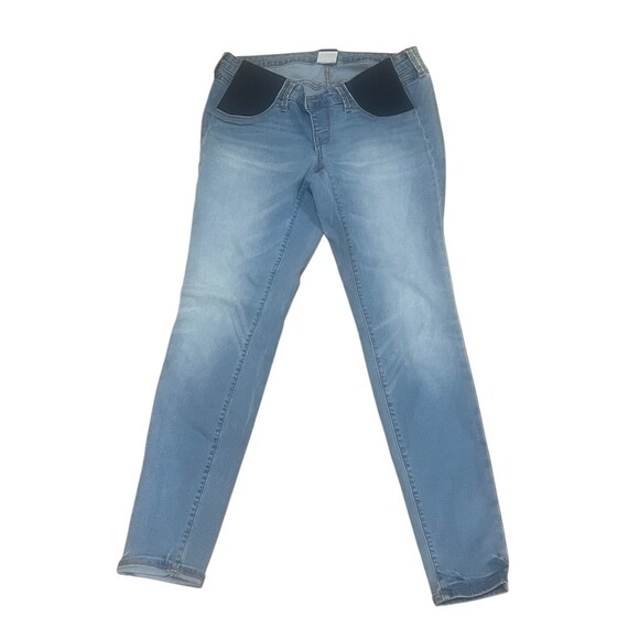 Old Navy Denim - Old Navy Skinny Jeans Womens Size 4 Blue Light Wash Mid Rise Stretch
